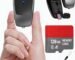 Wireless Mouse Mini Small Finger Bluetooth Mouse with TF Card Reader,Silent Pocket Portable Handheld Tiny Compact USB Travel Optical Mice for PC Laptop Computer Macbook Tablet Kids Women Men Gift