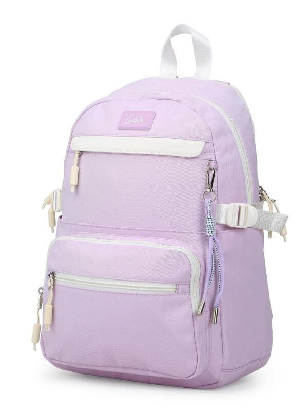 Genie Berry Laptop Backpack for Girls (27L) | Modern Office, College & Travel Laptop Backpack | Multi-Compartment, Padded Laptop Sleeve | Lavender