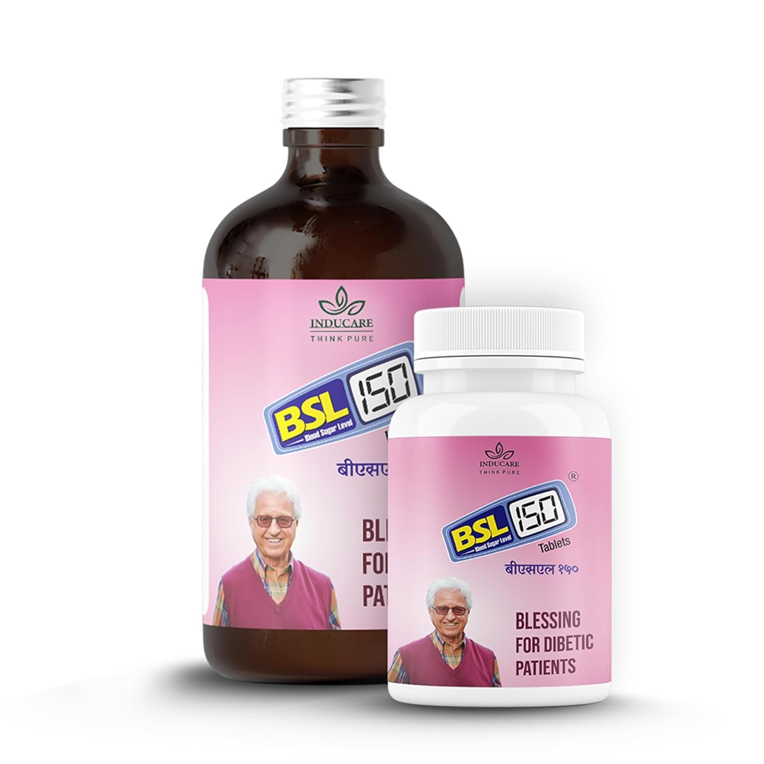 BSL 150 Tablets + Liquid Combo | Ayurvedic Diabetes Care | Supports Blood Sugar Levels, Digestion & Energy | 100% Herbal, Clinically Researched, Sugar-Free Ayurvedic Medicine