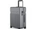 EUME Classic Check-in Trolley Bag Medium Size for Travel 65 Cm, Graphite Grey | Polycarbonate (PC) 8 Hinomoto Wheels Suitcase | Travel Bags for Luggage Trolley