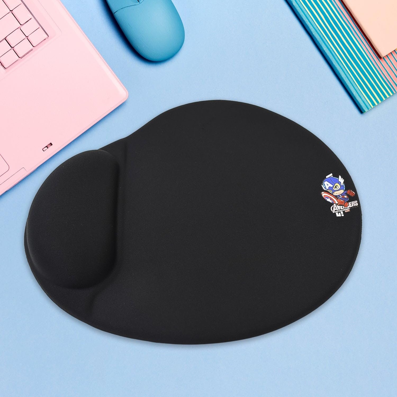 Natation Mouse Pad Gaming – Comfort Design Gaming Wrist Mouse Pad with Soft Hand Joint Support, Non-Slip Base for Precision and Comfort, Best for Long Game & Play Sessions and Office Use (Pack of 1)