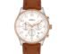 ORZU Analog Men's Watch Stainless Steel Case & Leather Band Sapphire Glass (MC5001)