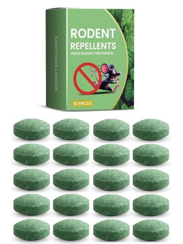 Rat Repellent for Car Home Mouse Repellent Peppermint Oil to Protect Wires in Car, Bike & Truck Engine No Kill Only Repels Home Indoor-Outdoor Garage Rat Controller Rodents Out of Cars, Pack of 20