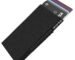 Storite Black Metal RFID Blocking Aluminium Pop Up Slim Credit Or Debit/ATM Card Holder Case Holds 6 Bank Cards Case for Men & Women-(6.2 x 10.3 x 0.83 Cm)