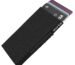 Storite Black Metal RFID Blocking Aluminium Pop Up Slim Credit Or Debit/ATM Card Holder Case Holds 6 Bank Cards Case for Men & Women-(6.2 x 10.3 x 0.83 Cm)
