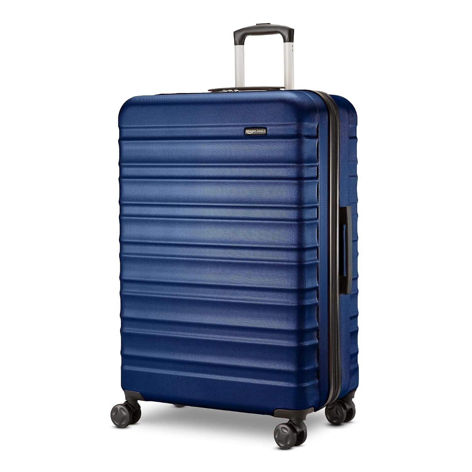 amazon basics Polyester Hard 66 Cms Suitcase(N989_Navy Blue)