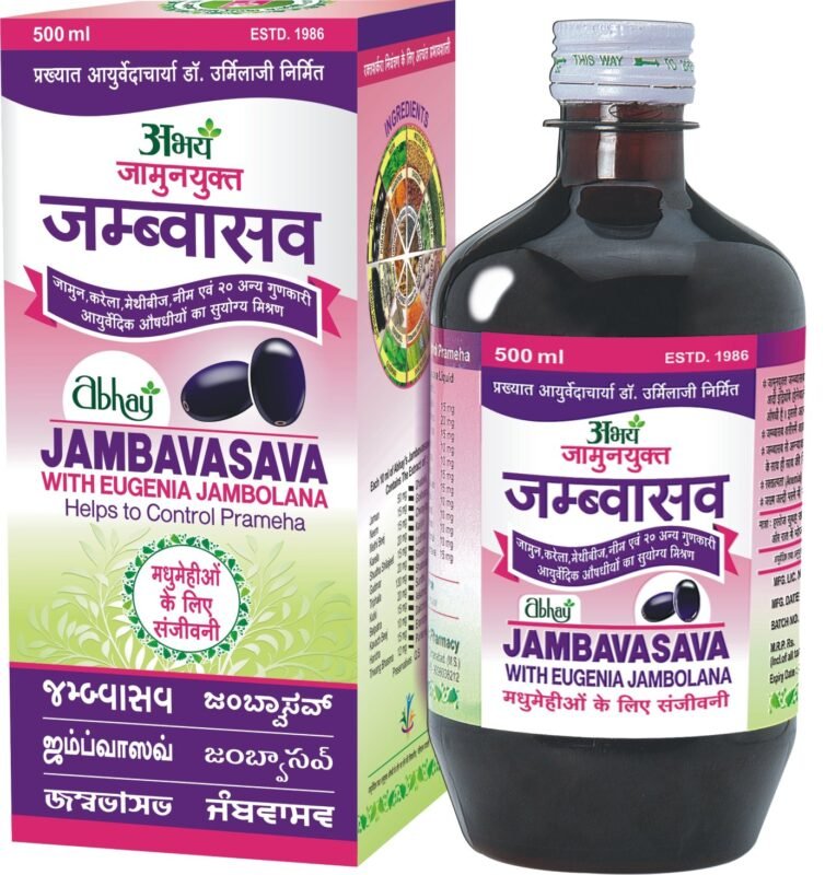 with Eugenia Jambolana & Mixture Of 24 Divine Ayurvedic Herbs for Blood Glucose - Sugar Control
