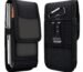 Phone Holster for Men – 6.8'' Nylon Belt Clip Pouch with Card Holder | Mobile Purse Holster Case for All Phones – Large Capacity, Durable & Lightweight (Black, XXL)