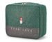 Medicine Storage Box with Compartments | First Aid Empty Kit Pouch | Oxford Cloth Emergency Survival Bag Medicine Pouch Pill Case (Green) (Large)