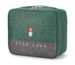 Medicine Storage Box with Compartments | First Aid Empty Kit Pouch | Oxford Cloth Emergency Survival Bag Medicine Pouch Pill Case (Green) (Large)