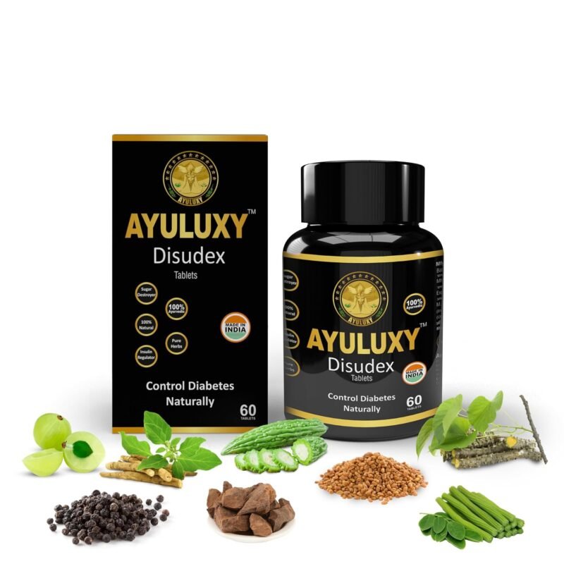 Disudex Tablets | Lab Certified | 24 Herbs | Control Blood Sugar