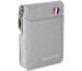 Storite PU Leather Card Holder Money Wallet, Grey, 11.5 x 2 x 8 cm