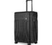 EUME Classic Check-in Trolley Bag Medium Size for Travel 65 Cm, Charcoal Black | Polycarbonate (PC) 8 Hinomoto Wheels Suitcase | Travel Bags for Luggage Trolley