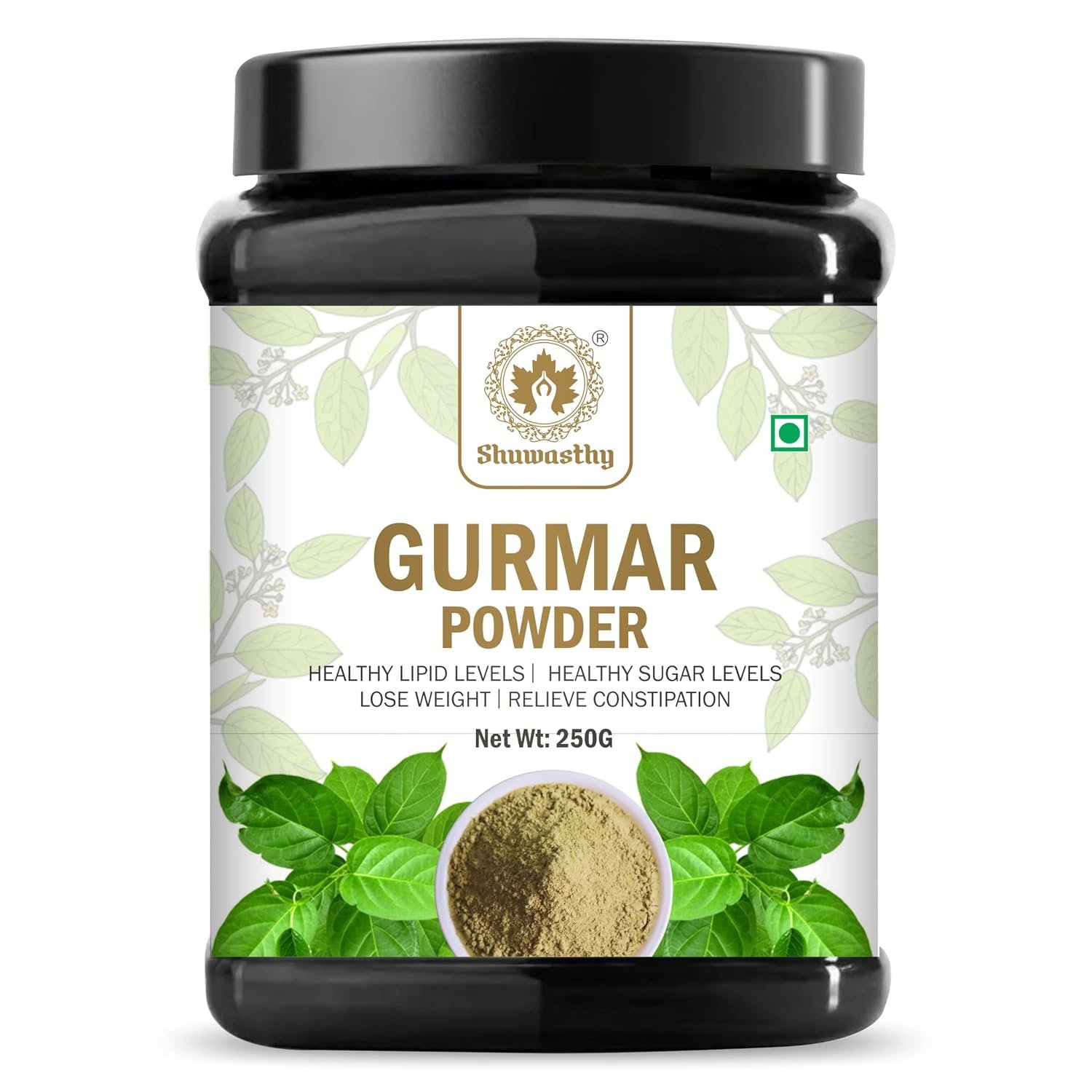 Gurmar Powder 250g | 100% Natural & Plant Based | Supports Healthy Blood Sugar & Lipid Levels | Ayurvedic Herbal Powder for Weight Management & Metabolism