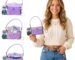 Phone Cover Case Crossbody Wallet Purse, I Phone 17 Cover with Card Slot Strap, Designer Case for I Phone 17, Chic I Phone 17 Pro Max Case for Women | Purple