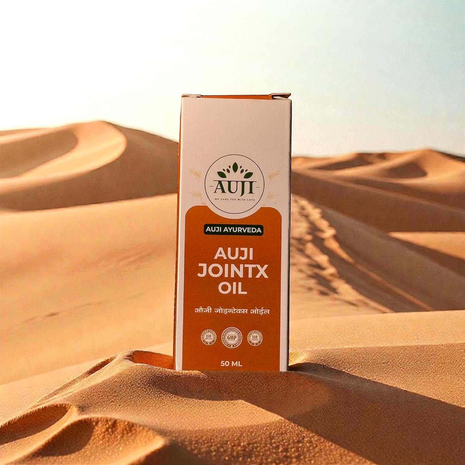 AUJI Ayurveda JointX Oil 50ml | Ayurvedic Joint & Muscle Massage Oil with Mahanarayan, Gandhapura, Nilgiri & Nirgundi | Helps Soothe Stiffness & Supports Joint Comfort | Warming Relief | GMP & ISO Certified | Men & Women