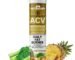 Nutrasium ACV Moringa Metabolism Plus | Apple Cider Vinegar Effervescent Tablet | For Supports Weight Loss, Control Cravings, Convert Fat Into Energy, Boost Energy & Immunity | 15 Tablets Pineapple